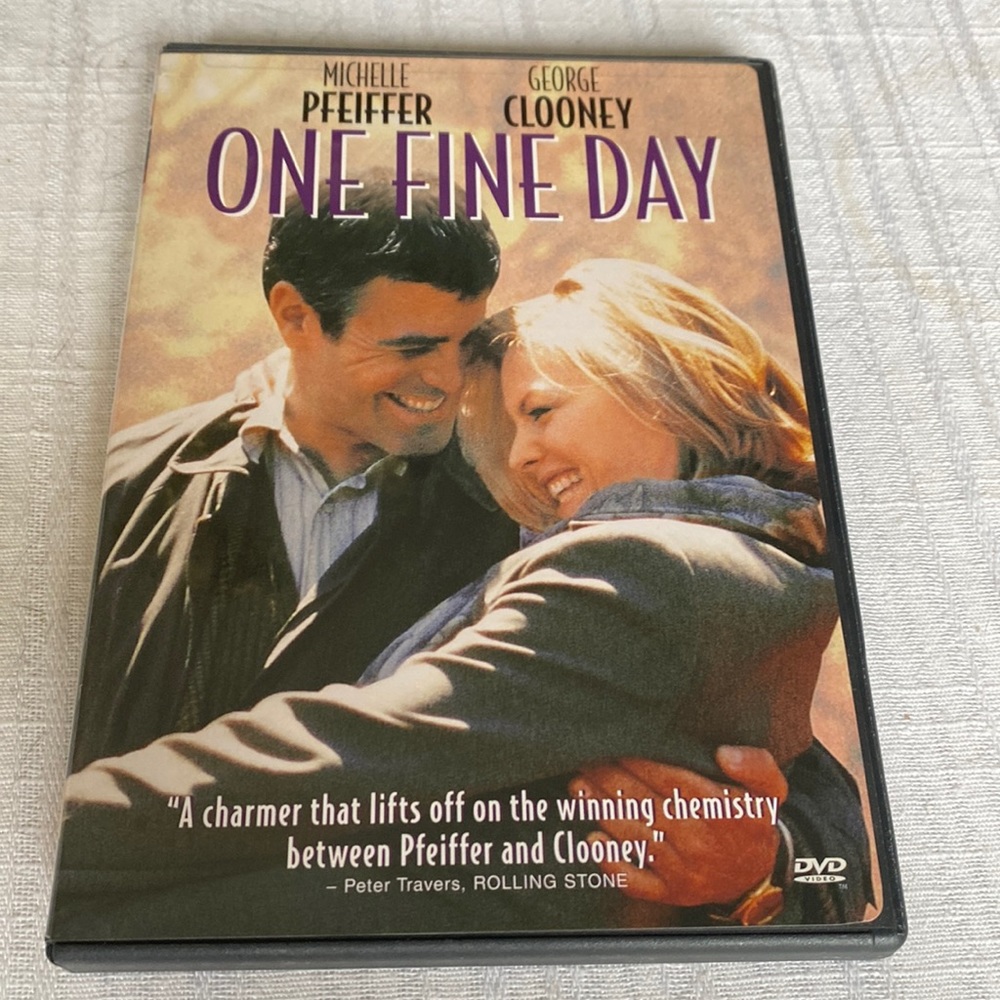 🎬PRICING🎬 One Fine Day DVD with Michelle Pfeiffer & George Clooney